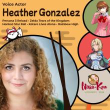 Heather Gonzalez - Naka-Kon 2024 Guest