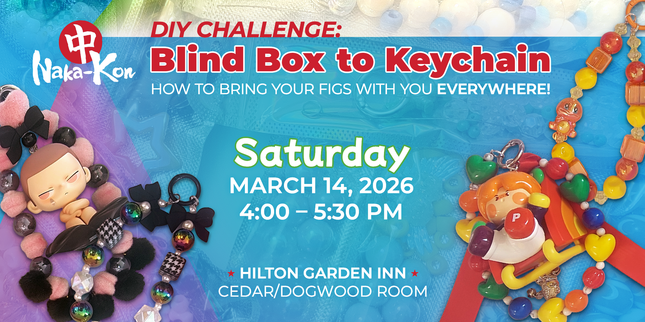 Blind Box to Keychain DIY Workshop