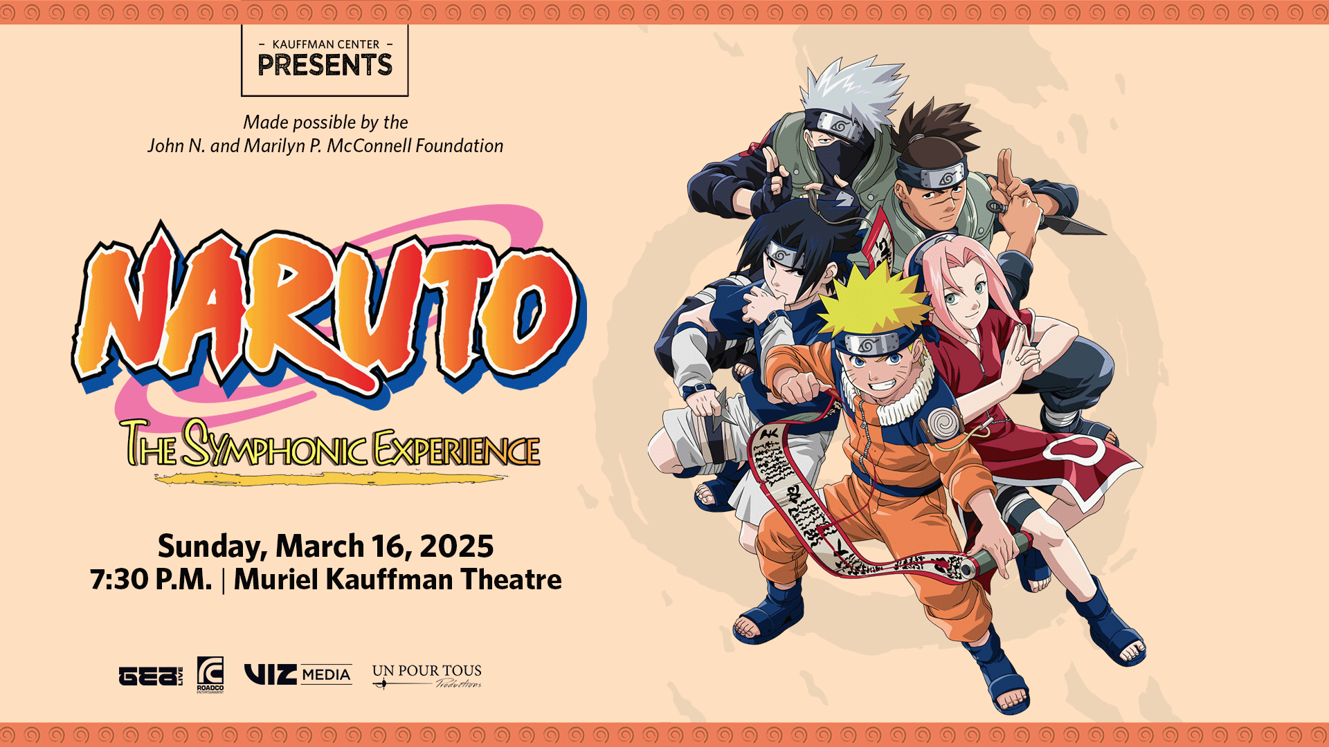 Kauffman Center Presents NARUTO: The Symphonic Experience