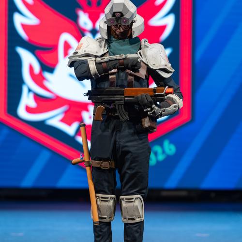 Shinra infantry soldier from Final Fantasy VII
Cosplayer: Michael Eberra