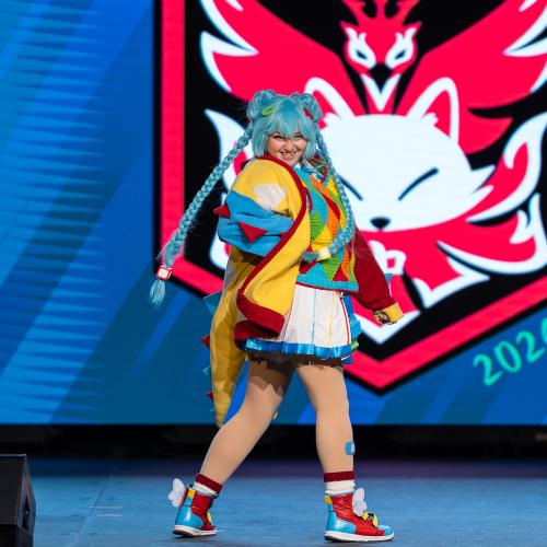 Hatsune Miku from Vocaloid
Cosplayer: Sugarbee Cosplay
https://www.instagram.com/sugarbeecosplay/
https://www.youtube.com/@sugarbeecosplay
https://www.tiktok.com/@sugarbeecosplays