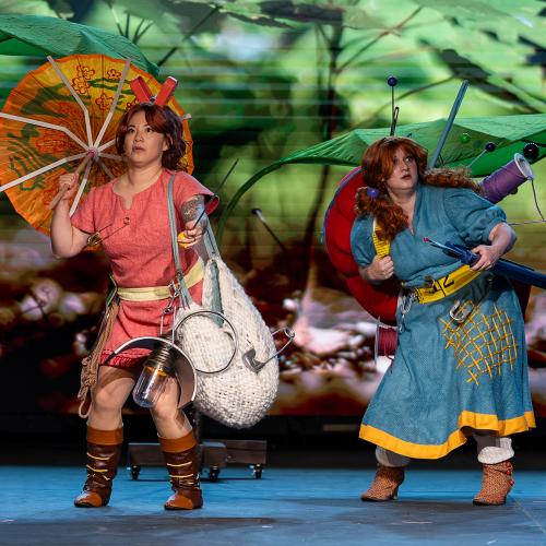 Eggliatina Harpsichord from The Borrowers (book Miyazaki based Secret World of Arrietty on), Arrietty Clock from The Secret World of Arrietty
Cosplayers: Quite-a-Riot Cosplay
https://www.instagram.com/quiteariot/
https://www.facebook.com/quiteariotcosplay
https://www.tiktok.com/@quiteariot.cosplay