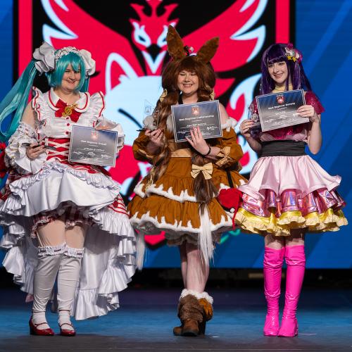 Best Beginner Overall: Struddle Cosplay
Best Beginner Craftsmanship: Crow that Cosplays
Best Beginner Runway: Zaylee