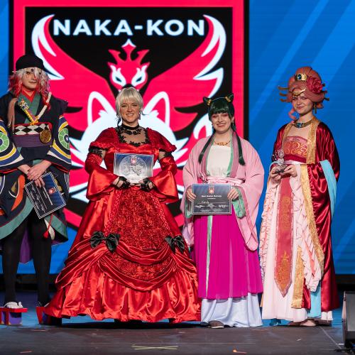 Best Master Overall: Stitchmonkey Cosplay
Best Master Craftsmanship: Sparqy Cosplay
Best Master Runway: Kaisley and Grey