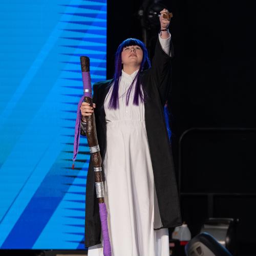 Fern from Frieren: Beyond Journeys End
Cosplayer: WinterWolf Cosplay
https://www.facebook.com/winterwolfcosplay