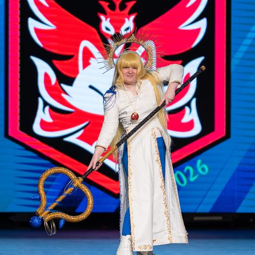 Priestess from Goblin Slayer
Cosplayer: MidnightBirdie
https://www.instagram.com/n3rdiebird/