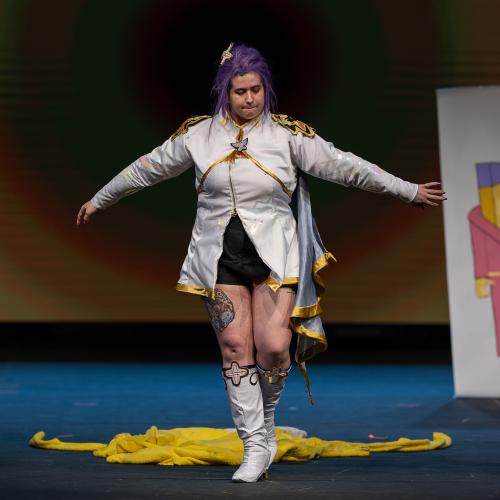 Rumi from KPop Demon Hunters
Cosplayer: Lunar Kitten Cosplay
https://www.instagram.com/lunarkittencos/