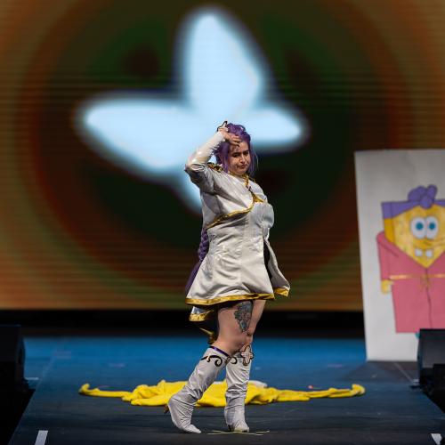 Rumi from KPop Demon Hunters
Cosplayer: Lunar Kitten Cosplay
https://www.instagram.com/lunarkittencos/