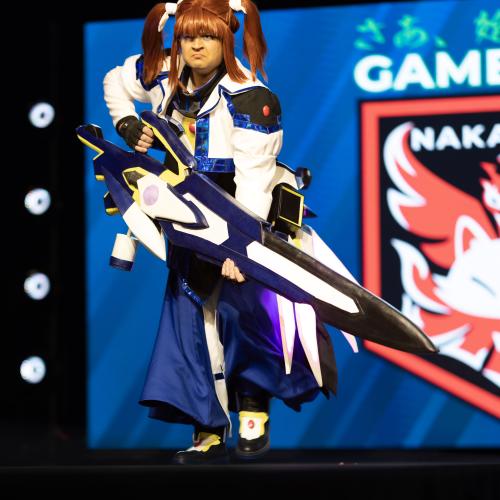 Nanoha Takamachi from Mahou Shoujo Lyrical Nanoha
DeeseyCosplay
https://www.instagram.com/deeseycosplay/