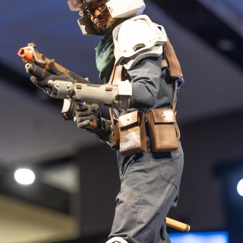 Shinra infantry soldier from Final Fantasy VII
Cosplayer: Michael Eberra