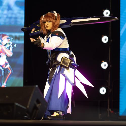 Nanoha Takamachi from Mahou Shoujo Lyrical Nanoha
DeeseyCosplay
https://www.instagram.com/deeseycosplay/