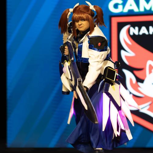 Nanoha Takamachi from Mahou Shoujo Lyrical Nanoha
DeeseyCosplay
https://www.instagram.com/deeseycosplay/