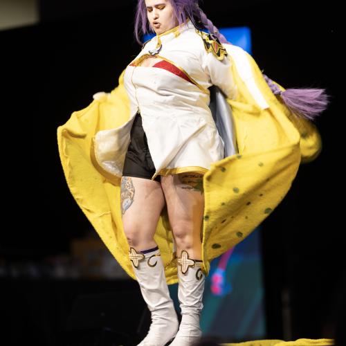 Rumi from KPop Demon Hunters
Cosplayer: Lunar Kitten Cosplay
https://www.instagram.com/lunarkittencos/