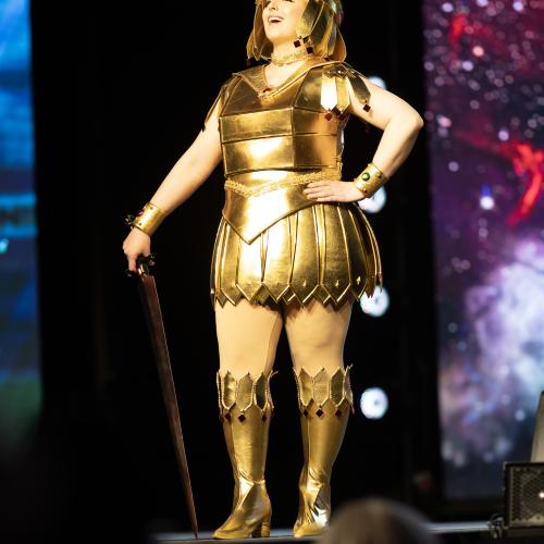 Sailor Galaxia and Princess Serenity from Sailor Moon
Cosplayers: Fancy Jen Cosplay and Grapefruit Cosplay
https://www.instagram.com/fancyjencosplay/
https://www.instagram.com/grapefruit_cosplay/