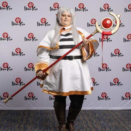 Frieren from Frieren: Beyond Journey's End
Cosplayer: AuroralRose Cosplay
https://www.instagram.com/auroralrosecosplay/