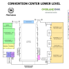 Sheraton & Overland Park Convention Center - Lower Level Map